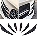 Produktbild Auto Stoßstange Schutz MAXTUF 6pcs PVC Front Bumper Lip Splitter Spoiler Universal Schutzleiste Dekor für Auto KFZ PKW SUV