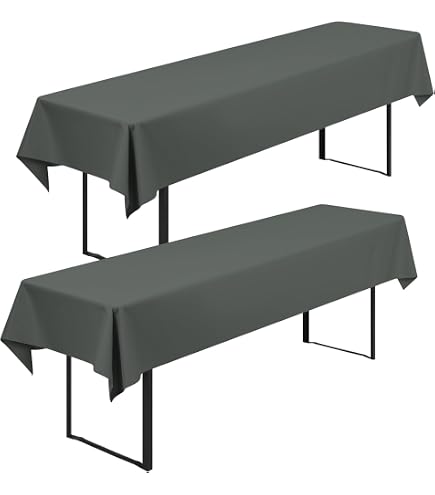 Biertisch Tischdecken 2er-Set - 100x250 Cm, Polyester, Wasserabweisend, Knitterfrei