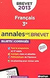 ANNALES BREVET 2013 FRANCAIS C