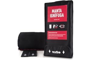 TEXFIRE TECHNICAL FABRICS TEXFIRE | Couverture ignifuge coupe-feu avec housse textile. Certification norme UNE EN 1869. Marqué CE et fabriqué en Espagne. Conforme à la norme RIPCI.