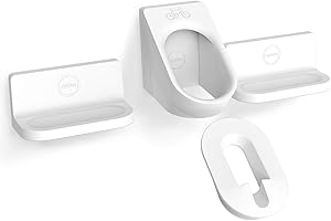 Cycloc Super Hero - Wall Mount Bike Storage Rack – Horizontal Pedal Hung Cycle Storage For Clipless Pedals - White