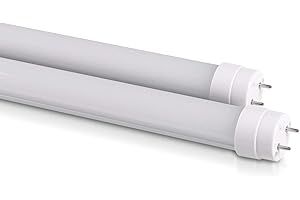 LED UNIVERSUM Juego de 2 tubos fluorescentes LED mate – 7 W – 700 lm – luz diurna (4500 K) – 45 cm T8 G13 – LED Universo