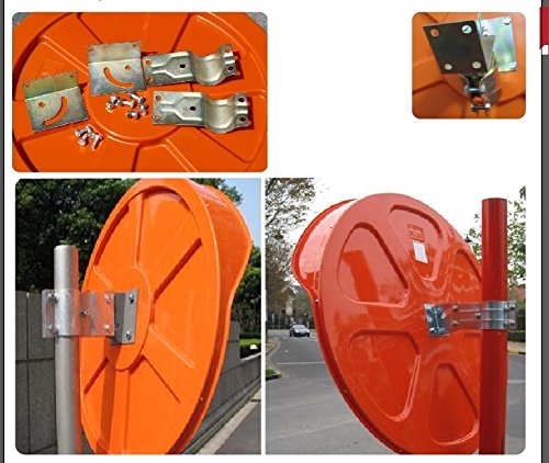 457123 Spiegel Verkehr Supermarkt Weitwinkel Sicherheitsspiegel Gebogen Konvexer Straßenspiegel 45cm - 2