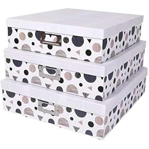 Amazon.co.uk decorative cardboard boxes with lids