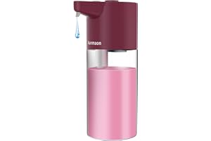 Aunmaon Automatic Touchless Soap Dispenser, Adjustable Volume for Thick and Thin Liquid, Hands Free for Kitchen & Bathroom