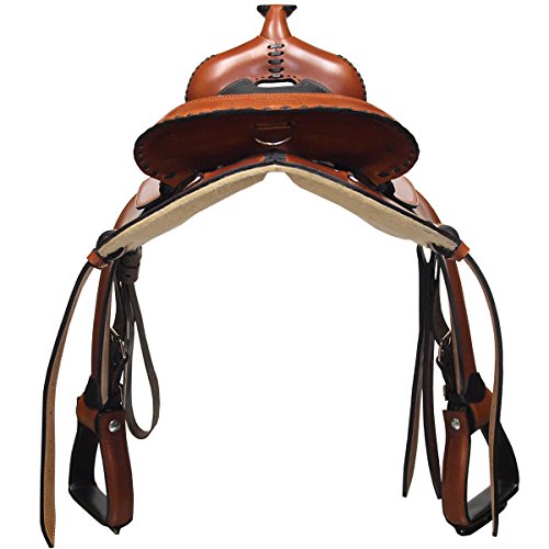Argys-Art-Western-Saddle-Severe-155-Western-Saddle-Cognac