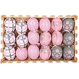 deko trends ostern 2019 Anmessung: 18er/ Set, ca. 27 x 17 x 6 cm, verpackt in einer Holz Gatter Box