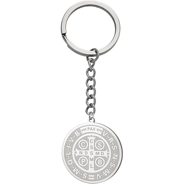 Collier Médaille Saint Georges Bouclier Croix - Pendentif Guerrier Saint En Titane - 60 Cm