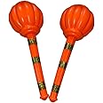 Vidhyapati Plastic Weapon Role Play Toy for Kids | Smooth Edges Activity Toy. (52 CM Gada (Combo - 2 Pcs))