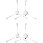 Mi Vacuum Mop S10 Plus / S20 Plus / X10 Plus / X20 Plus Robot S&uuml;p&uuml;rge 4 Adet Yan Fır&ccedil;a Yedek Par&ccedil;a Seti