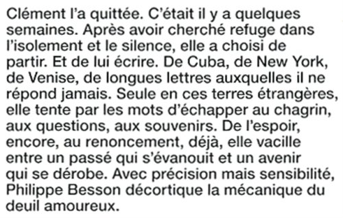 Couverture du livre de Se résoudre aux adieux