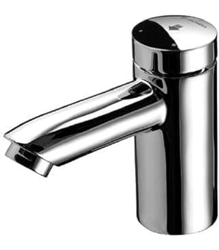 Wasserhahn Mit Zeitverzögerung Selbstschließend - Druckknopf Waschbecken Armatur Für Bad Küche