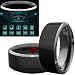 Produktbild E.life wasserdichter NFC Ring / Smartring, tragbare Technologie, mit Gesundheitssteinen, für iPhone iOS und alle Android- und Windows-Smartphones, kein Akku für schnelle, kabellose Verbindung