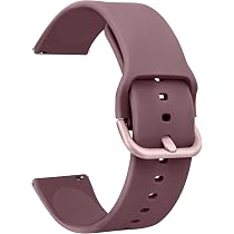 Tobfit Silikon-Uhrenarmband Mit Schnellverschluss, 20 Mm & 22 Mm, Weich & Verstellbar – Ersatzarmband Für Smartwatches & Klassische Uhren