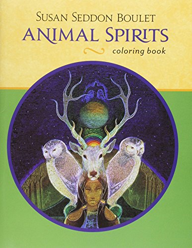 Animal Spirits Coloring Book livre