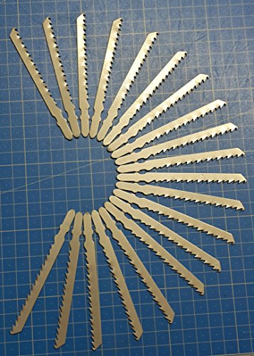 SBS® Stichsägeblätter HGS 14 100mm lang - 20 Stück - für Holz und Kunststoff - AEG Bosch, Makita, Metabo, De Walt