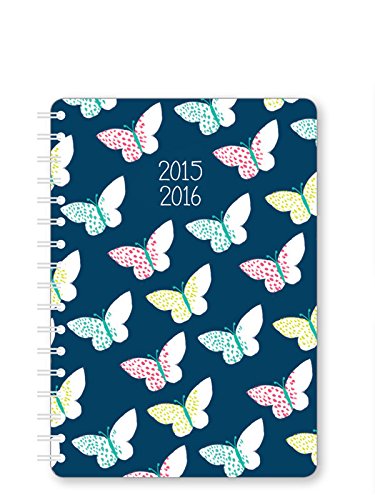 Download Go Stationery A6 mid-year polyprop diary 2015/16 - Butterfly