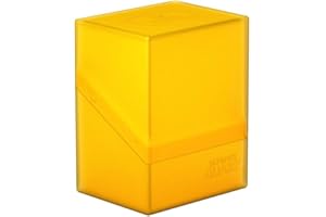 Ultimate Guard UGD010682 Boulder Deck Case 80+ Standardgröße Kartenbox, Kein Muster, Bernstein