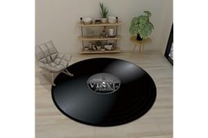 Z·Bling Tapis de Batterie électronique Non Glissants,80cm Tapis Batterie Tapis De Tambour Tapis Insonorisé,pour Kits De Batterie électronique Grosse Caisse Caisse Claire Et Autres Jeux De Bases,Rond