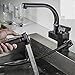 Produktbild XC Kupfer Pull-Typ Heißes Und Kaltes Wasser Becken Wasserhahn Versenkbare Küche Mit Spritzpistole Spüle Wäsche Tank Multifunktions-Dreh