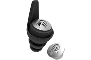 ‎DYNAMIC EAR FILTER DYNAMIC ear filter -20 dB — Zatyczki do uszu na koncerty, muzyków, motocyklistów, sportów motorowych i dzieci — Ochrona słuchu wielokrotnego użytku — 4 rozmiary zatyczek do uszu w zestawie