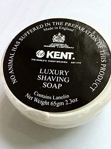 Kent Small Mens Luxury Musky Spicy Fragrance Shaving Lather Soap Refill Bar Clean 65g