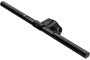 BenQ ScreenBar lampe de bureau LED pour écran PC, Alimentée par USB, Gain d'espace, Eclairage intelligent, Protection des yeux