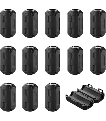 Filtro Antidisturbo In Ferrite Anti Interferenze Per Cavi Da 12mm - Foto 11