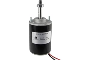CHANCSDauermagnet DC Motor 24V 7000rpm CW/CCW Reversible ElectricMotor Schnelle Geschwindigkeit Low Noise zu DIY GeneratorCH-3420 DC Motor mit Einstellbarer Geschwindigkeit