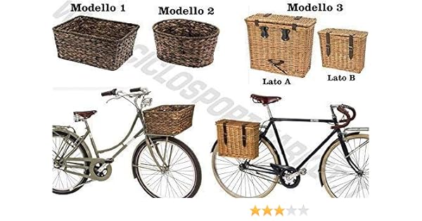 vintage rear bike basket