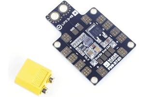 ANGEEK PDB XT60 W/BEC 5 V & 12 V 2oz Copper for RC Helicopter FPV Quadcopter Drone Power Distribution Board (Includes XT60 Aviation Accessories)