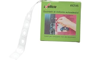Salvabuchi Occhielli Adesivi Di Rinforzo Alevar confezione 500 pezzi