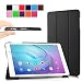 Produktbild HuaWei MediaPad T2 10.0 Pro Hülle, Infiland Ultra Dünn Tri-Fold Muschel hochwertiges PU Leder Ultra Schlank Superleicht Ständer Shell Cover Schutzhülle Etui Tasche für Huawei MediaPad T2 10.0 Pro 25,7 cm (10,1 Zoll) IPS Tablet PC(Schwarz)