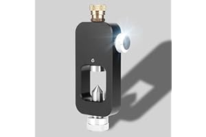 OUKENS Oxygen Cylinder Refill Adapter, Scuba Tank Refill Adapter Aluminium Alloy Oxygen Cylinder Refill Adapter for Oxygen Cylinder Diving Equipment