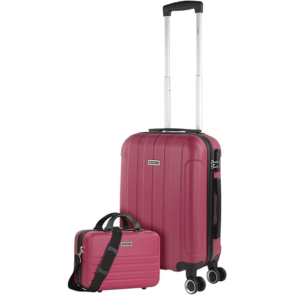 ITACA - Set van 3 trolleykoffers 50/60/70, ABS. Uitbreidbaar. Stijf