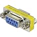 Produktbild Renkforce Seriell Adapter [1x D-Sub-Buchse 9pol. - 1x D-Sub-Buchse 9pol.] 0m Gelb