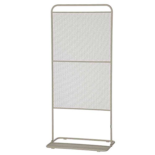 Preisvergleich Produktbild MWH Divido Paravent XL, Stahl, Streckmetall, grau