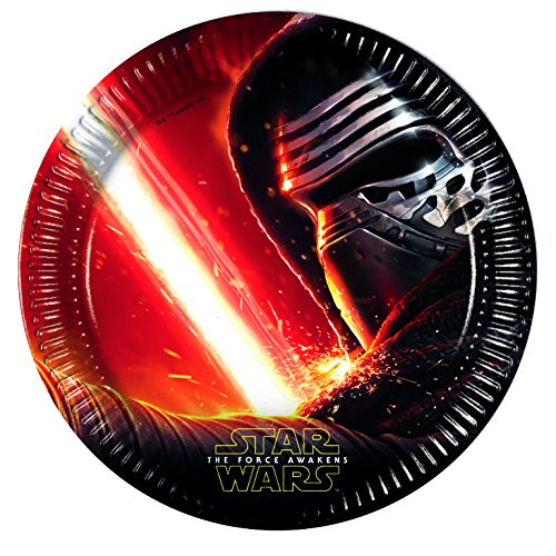 49-tlg. Partyset Star Wars the Force – für bis zu 8 Kinder – Partygeschirr und Zubehör - 2