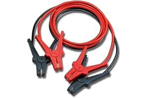 AEG Câble d'aide au démarrage SP 35 « Alu-Tec », pour Batteries 12 et 24 V, dans Un Sac de Rangement, 2 x 3 m, Conforme à la Norme DIN 72553