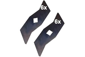 VSK 12 coltelli scarificatori per AL-KO ALKO Powerline 380VB VE 360VE 380VB-S 38 VB sostituiti: 104592 510504