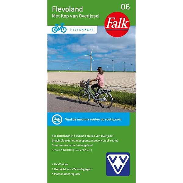 Fietskaart 13. Kop van Holland (Falkplan fietskaart) Bücher
