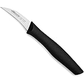 Arcos Cuchillo Pelador Acero Inoxidable. Cuchillo Cocina Profesional para Cortar, Pelar y Limpiar Alimentos. Mango Ergonómico