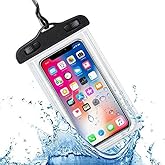 Babylonian Waterproof Cell Phone Case Suitable for All Phones (Up to 7 Inches) 100% Waterproof (Black)