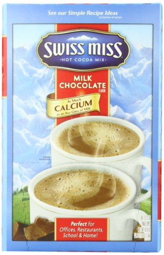 Preisvergleich Produktbild Swiss Miss Hot Cocoa Mix, Milk Chocolate, 43.8 Ounce ,60 count by Swiss Miss [Foods]