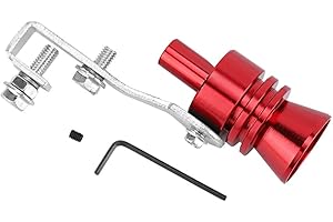 EJOYOUS Silbato Escape Coche, Silbato de Simulador de Sonido de Automóvil, Turbo Silbato de Escape de Vehículo Automático Silbato de Garganta de Cola de Sonido Turbo Modificado