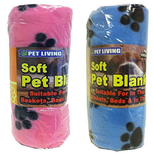 Large-Soft-Pet-Blanket-100x150cm-Pink-or-Blue-Suitable-for-Cats-or-Dog
