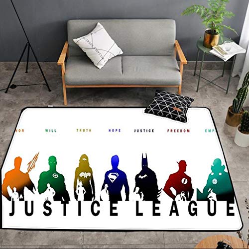 Preisvergleich Produktbild WXYXG Fluffy Area Teppich Rutschfester Yogateppich Wohnzimmer Teppich Schlafzimmer grau - Multi-Size Multi-Pattern optional Teppich Spielzeugstatue (Color : A, Size : 60cm×90cm)