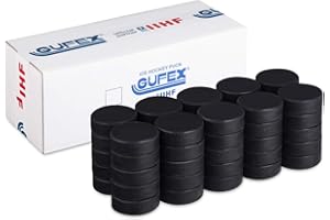 BETTER HOCKEY Gufex Official Hockey Puck 50-Pack - Game Puck Approved by IIHF - Used in The Olympics and World Championships