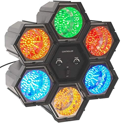 Preisvergleich Produktbild PartyFunLights 6 LED Linkable Lights, schwarz, 86231
