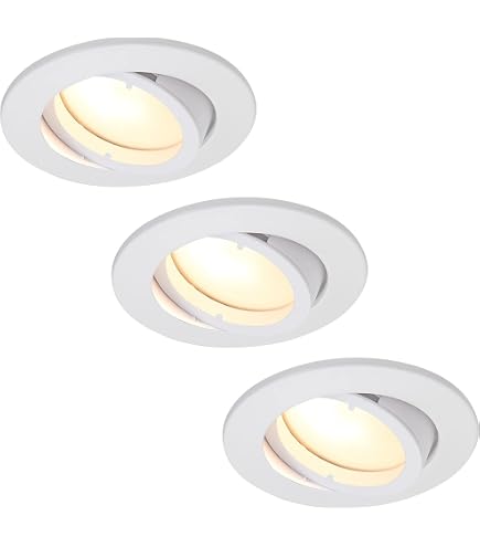 Oktaplex LED Spot Sedan Set – 12 Stück, 4,8W, 2700K Warmweiß, Einbaudurchmesser 60 Mm